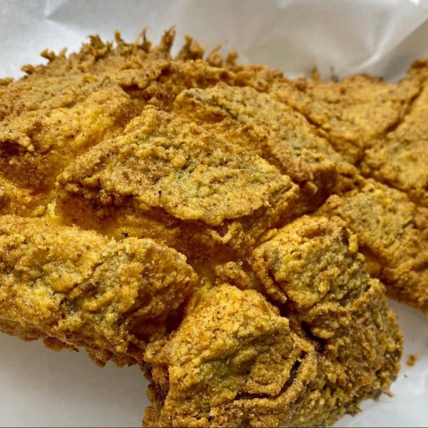 Whole Fried Flounder